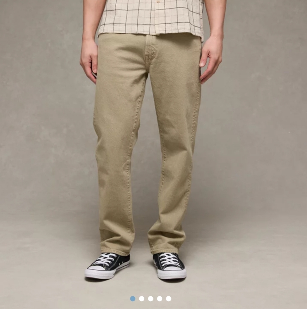 American Eagle Outfitters Tan Men's Pants